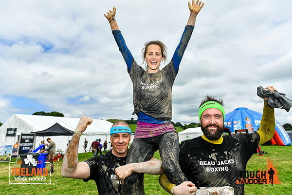 tough mudder finishers