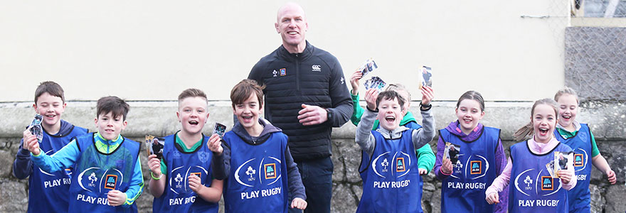 Aldi and Paul O'Connell launch €50,000 primary school competition